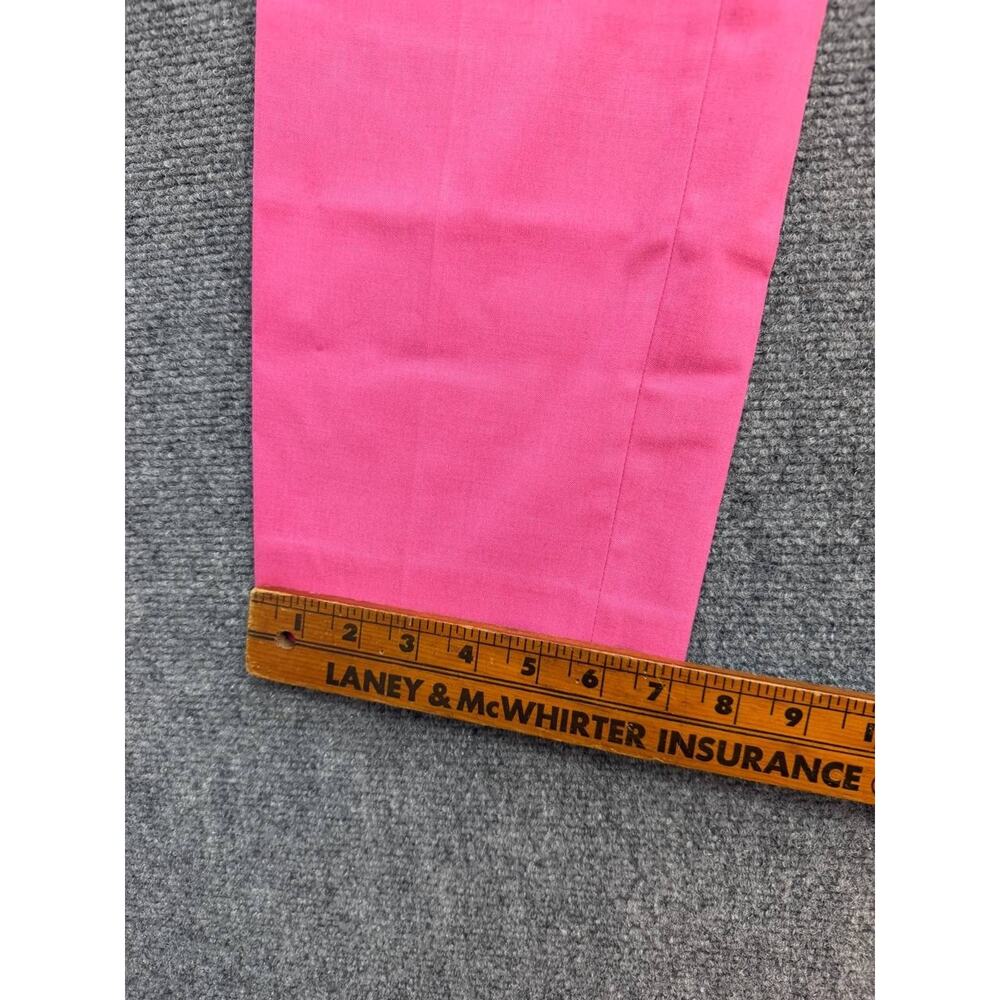 Banana Republic Ryan Women's Size 8 Pink Stretch Straight Leg Dress Pants - Picture 6 of 11